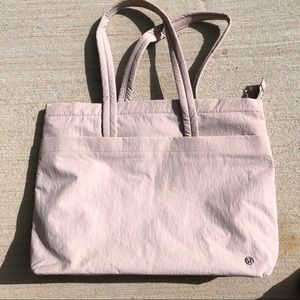 Lululemon On My Level Large Tote Pink Taupe